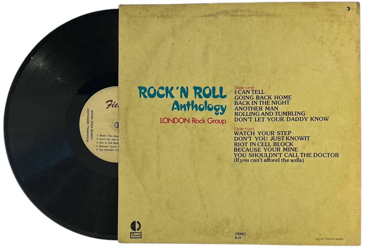 Dr. Feelgood ‎- Rock 'N Roll Anthology LP Plak (10/7.5) PLK25534 - 2