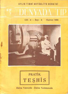 Dünyada Tıp Aylık Tıbbi Aktüalite Dergisi Cilt4 Sayı6 Haziran 1955 - Pratik Teşhis DRG324 - 1