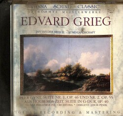 Edvard Grieg Op.46 und Nr.2, Op.55 (CD Sıfırdır) CD2870 - 7