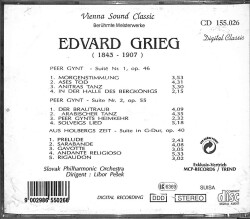 Edvard Grieg Op.46 und Nr.2, Op.55 (CD Sıfırdır) CD2870 - 8