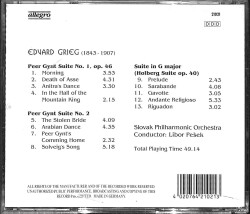 Edvard Grieg- Peer Gynt Suite - CD Müzik (108) CD3316 - 2