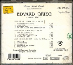 Edvard Grieg - Peer Gynt, Suite Nr.1 Op.46 und Nr.2,Op55 (Ürün Sıfırdır) CD2866 - 8