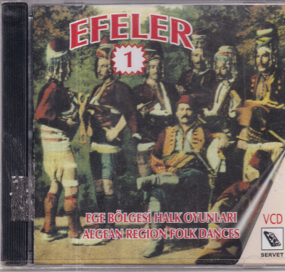 Efeler 1 - Ege Bölgesi Halk Oyunları (Sıfır Ürün) CD Müzik CD1308 - 1