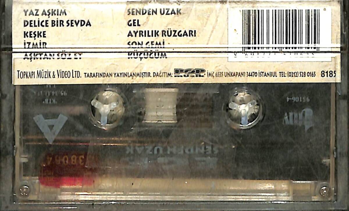 Ege - Senden Uzak Kaset (Kırmızı Bandrol - İkinci El) KST27376 - 2