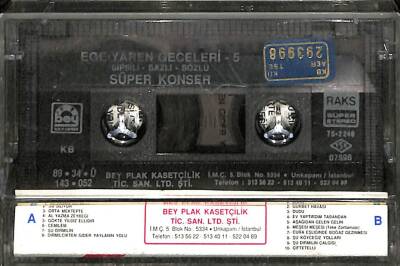 Ege Yaren Geceleri 5 Süper Konser * Kaset KST18153 - 2