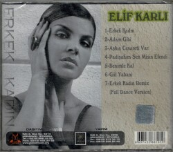 Elif Karlı - Erkek Kadın ( Sıfır Ürün ) CD Müzik CD703 - 8