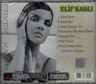 Elif Karlı - Erkek Kadın ( Sıfır Ürün ) CD Müzik CD703 - 6