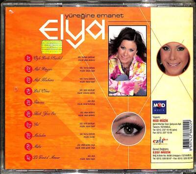 Elva - Yüreğine Emanet CD Müzik CD2666 - 2