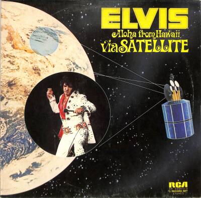 Elvis Presley (1973 - Germany) – Aloha From Hawaii Via Satellite Çift LP (108.5) PLK19182 - 1