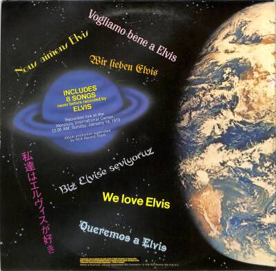 Elvis Presley (1973 - Germany) – Aloha From Hawaii Via Satellite Double LP (108.5) PLK18945 - 2