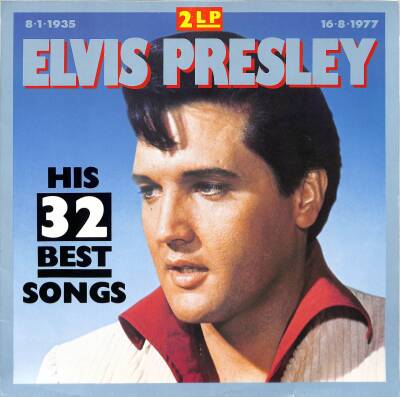 Elvis Presley (1987 - Hollanda) – His 32 Best Songs Double LP (109) PLK18944 - 1