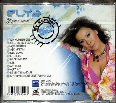 Elya - Yüreğine Emanet CD Müzik CD2745 - 2