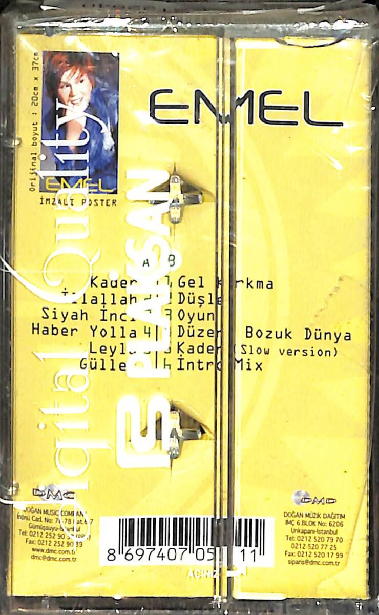 Emel - Arabesk Kaset (Sıfır) KST27536 - 2