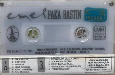 Emel * Faka Bastın*Kaset KST7263 - 2