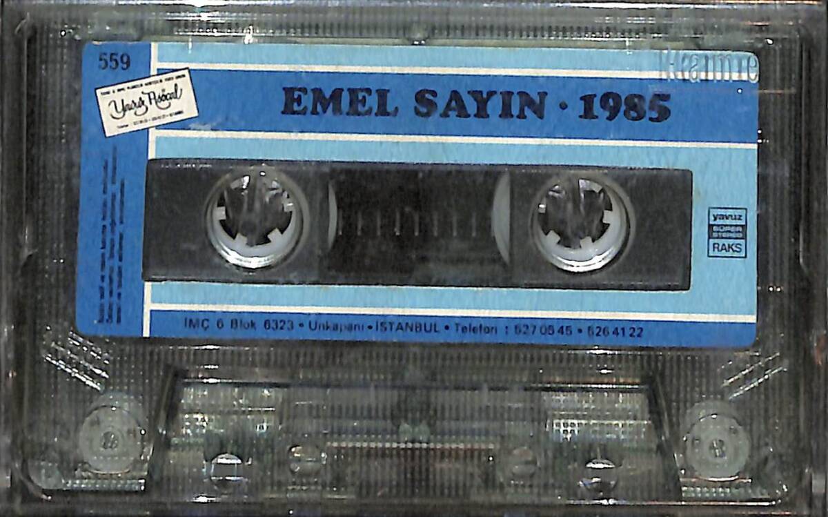 Emel Sayın - 1985 Kaset (Kağıt Baskı - İkinci El) KST26252 - 1