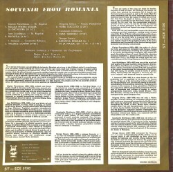 Emil Simon – Souvenir From Romania 1977 LP (109) PLK17458 - 2