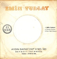 Emin Turgay *SADECE PLAK KABIDIR* PLK16100 - 2