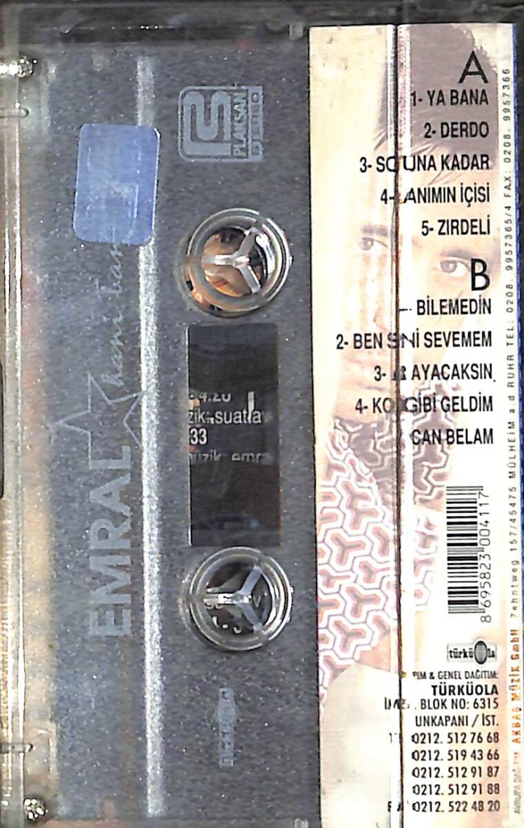 Emral - Hani Bana Kaset (İkinci El) KST27262 - 2