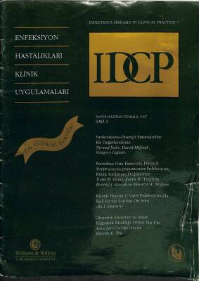 Enfeksiyon Hastalıkları Klinik Uygulamaları Sayı 5 Mayıs, Haziran, Temmuz 1997 NDR82843 - 1