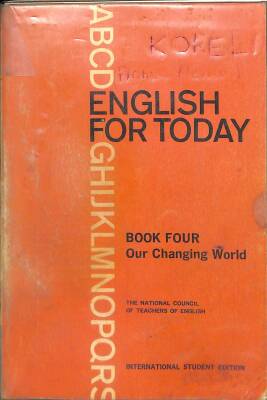 ENGLİSH FOR TODAY - BOOK FOUR Our Changing World NDR77081 - 1