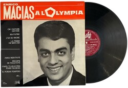 Enrico Macias - Al Olympia (Pathe) LP Plak (10/8) PLK25583 - 1