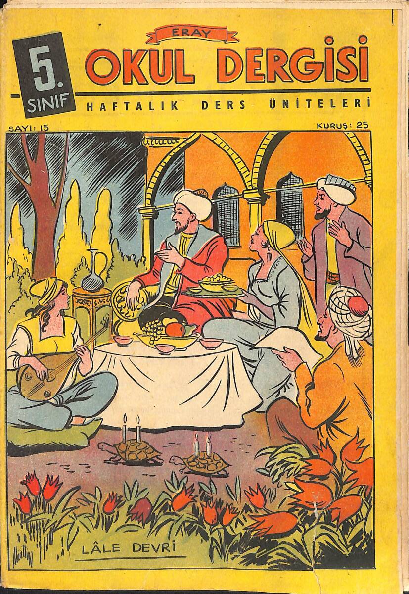 Eray Okul Dergisi 12 Ocak 1965 - Sınıf 5: Sayı: 15 NDR91223 - 1