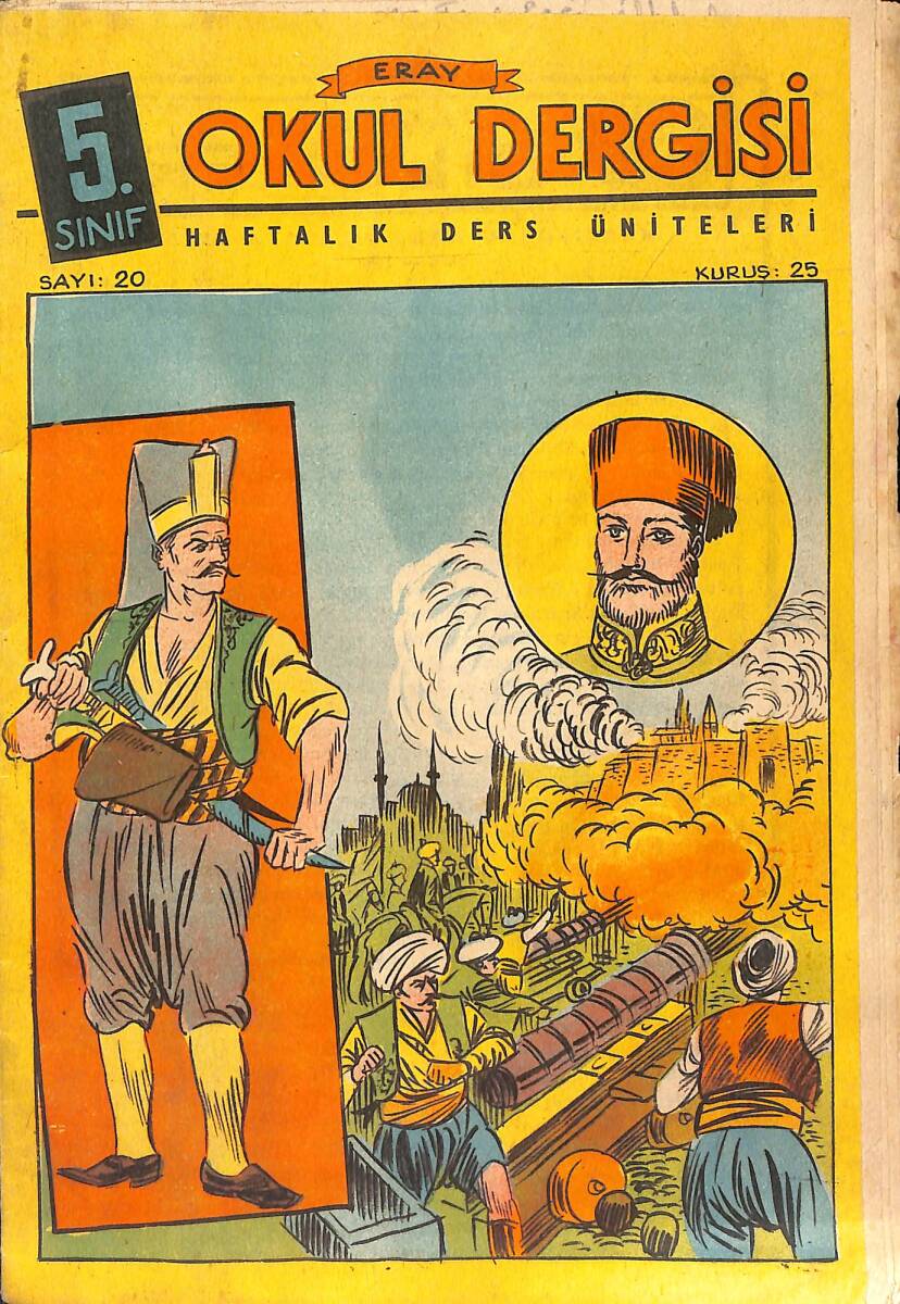 Eray Okul Dergisi 15 Şubat 1965 - Sınıf 5: Sayı: 20 NDR91227 - 1