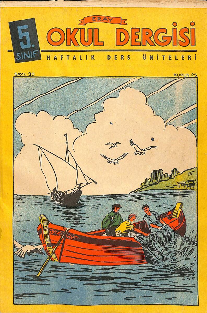 Eray Okul Dergisi 26 Nisan 1965 - Sınıf 5: Sayı: 30 NDR91234 - 1