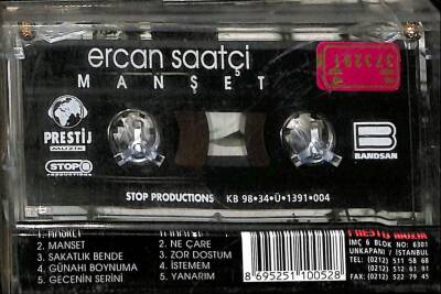 Ercan Saatçi *Manşet* Kaset KST15203 - 2