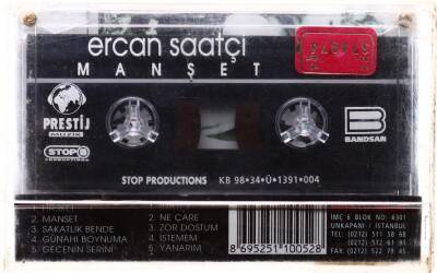 Ercan Saatçi *Manşet* Kaset KST5594 - 4