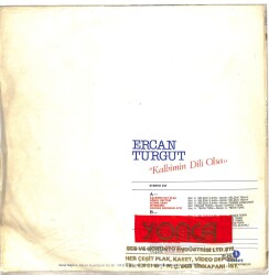 Ercan Turgut - Kalbimin Dili Olsa LP Plak (107) (1982) PLK15550 - 2