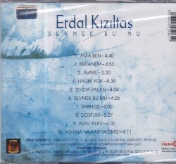 Erdal Kızıltaş - Sevmek Bu Mu (Sıfır Ürün) CD Müzik CD1219 - 2