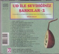 Ergin Kızılay *Ud İle Sevdiğimiz Şarkılar 2 * ( İkinci El ) CD Müzik CD1097 - 2