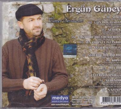 Ergün Güney - Esmer Sevdalım (Sıfır Ürün) CD Müzik CD1175 - 2