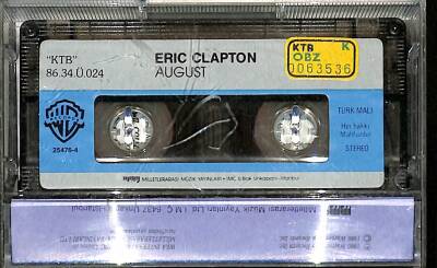 Eric Clapton *August* Kaset KST23419 - 2