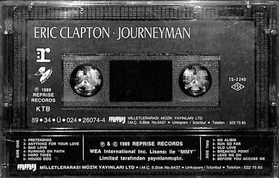 Eric Clapton *Journeyman* Kaset KST23454 - 2