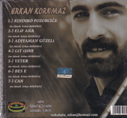 Erkan Korkmaz - Rındıko Pozorciğe (Sıfır Ürün) CD Müzik CD1307 - 2