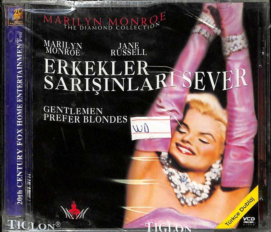 Erkekler Sarışınları Sever - Marilyn Monroe VCD Film VCD12995 Yabancı