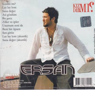 Ersan - Kızdın Mı? (Sıfır Ürün) CD Müzik CD827 - 6