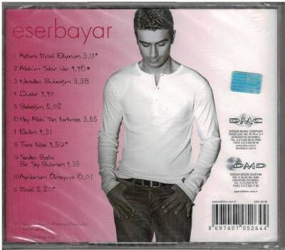 Eser Bayar - Aşkımı İtiraf Ediyorum CD Müzik CD524 - 8