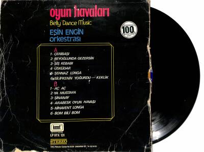 Esin Engin Orkestrası - Oyun Havaları (Dönem Baskı) LP Plak (107.5) PLK22081 - 2