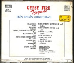 Esin Engin ve Orkestrası - Tzigane CD Müzik CD2730 - 2