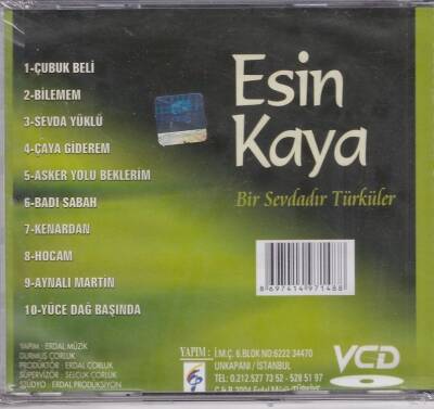 Esin Kaya - Bir Sevdadır Türküler (Sıfır Ürün) CD Müzik CD828 - 8