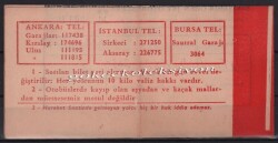 Eskişehir Özen Jet 1966 Yılı Otobüs Bileti (PYB2954) - 2