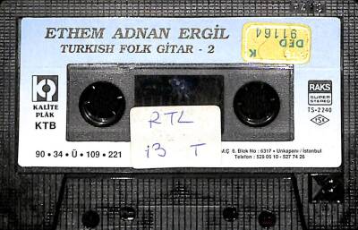 Ethem Adnan Ergil*Turkısh Folk Gitar-2* Kaset KST15459 - 1