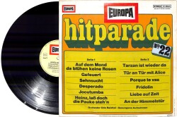 Europa Hitparade No 22 (Almanya Baskı) LP PLAK (10/8.5) PLK25994 - 2