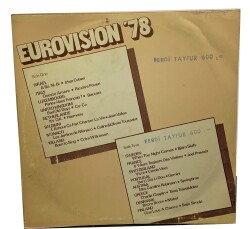 Eurovision 78 LP *PLAK KABI* PLK11983 - 2