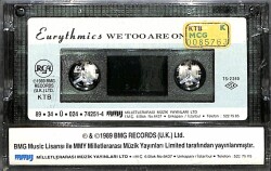 Eurythmics *We Too Are One* Kaset KST23745 - 2