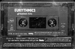 EurythmicsGreatest Hits Kaset KST23722 - 2