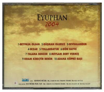 Eyüphan 2004 CD Müzik CD306 - 8